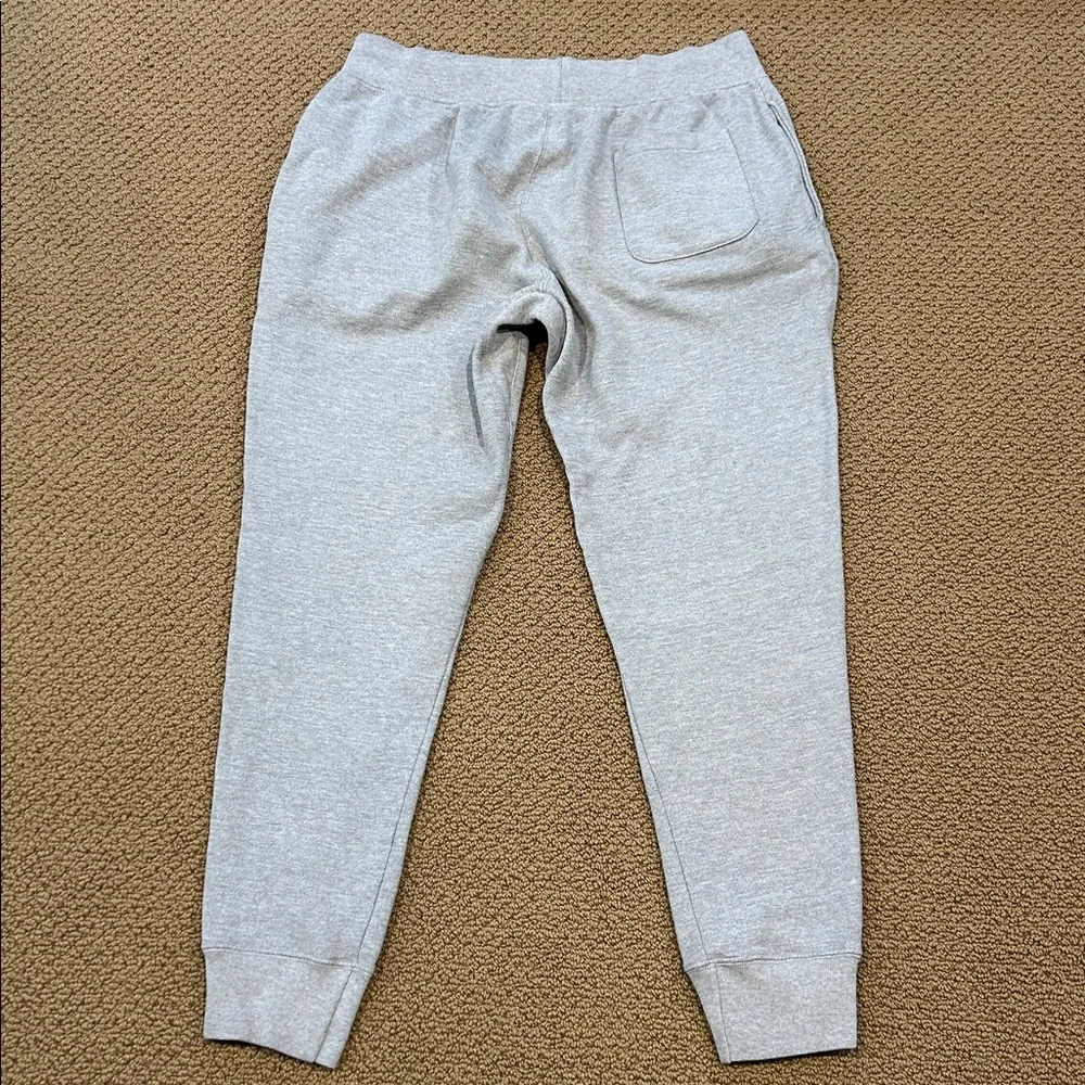 Vintage Champion Men's Reverse Weave Logo Jogger Sweatpants size XL Gray